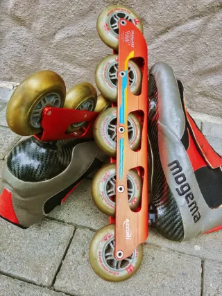 Patines de velocidad Mogema carbon