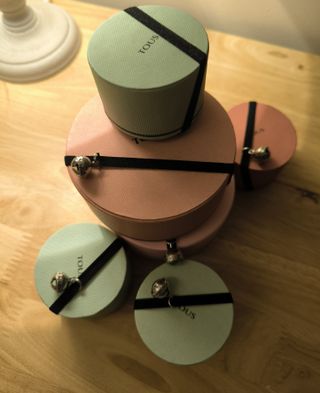 Cajas de Joyería TOUS (Verde y Rosa)