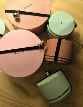 Cajas de Joyería TOUS (Verde y Rosa)