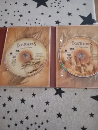 4 DVDs El Señor de los Anillos Ext.