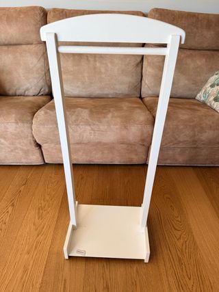 Galan perchero infantil blanco