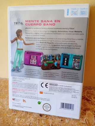 Videojuego Wii Think: Mente Sana en Cuerpo Sano