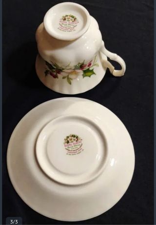 Royal Albert Set Tazze e Piattini Fiori