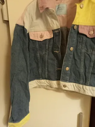 Cazadora Only color block