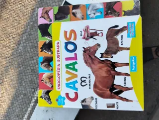 Enciclopédia ilustrada Os cavalos