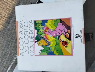 A cor rosa do coelho cor de rosa