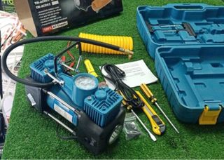 Compressore aria portatile doppio pistone