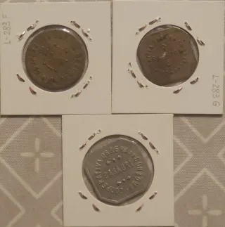 Fichas Cooperativa Obrera de Consumo Basauri