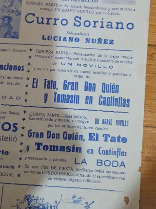 Cartel Plaza Toros Guardamar 1973