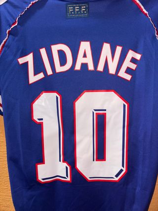 Camiseta Adidas Zidane Francia 1998 talla M