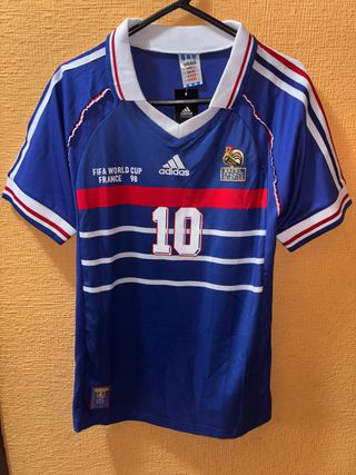 Camiseta Adidas Zidane Francia 1998 talla M
