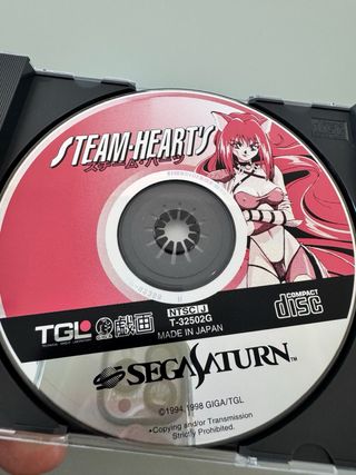 Steam Hearts Sega Saturn SegaSaturn SS Jap