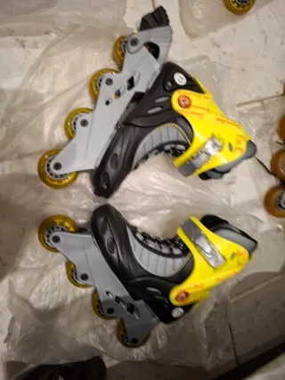 Pattini Rollerblade Giallo/Nero Taglie carir