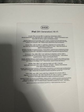 Ipad 9 generation 64 Gb