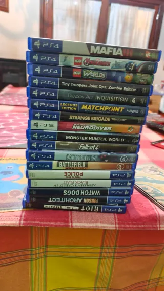 Lote Juegos PS4 y PS5