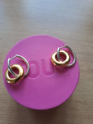Pendientes Tous Donut Bicolor