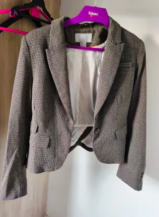 Americana H&M Marrón Talla M