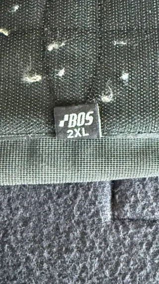 Paraschiena protettivo nero