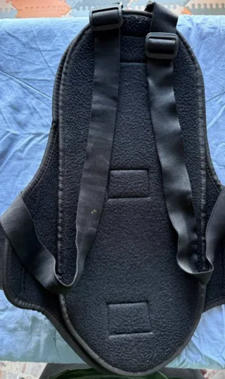 Paraschiena protettivo nero