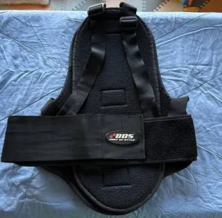 Paraschiena protettivo nero