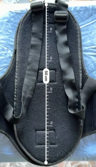 Paraschiena protettivo nero