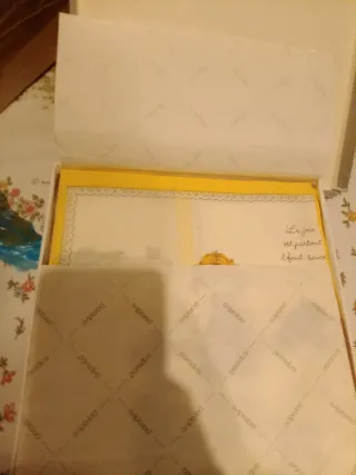 Set 12 fazzoletti vintage disegno bambine