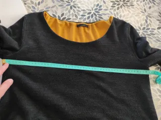 Maglia donna XXL nero/giallo