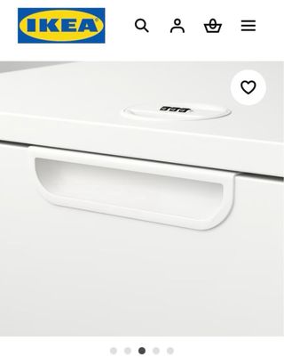 Armario Archivador GALANT Ikea Blanco