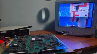 Tiger heli - Toaplan bootleg work arcade jamma pcb