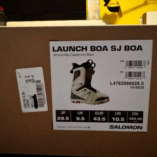 Scarponi Snowboard Salomon Launch BOA SJ 43.5