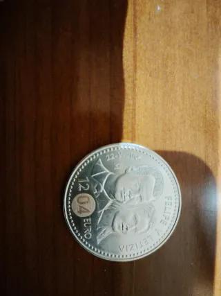 Monedas 12 Euros Plata