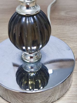 Juego 2 Lámparas Elegantes Mesita Noche