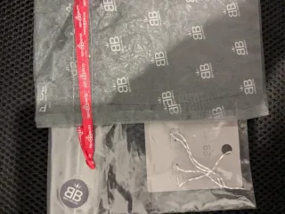 Pendientes largos de plata BB