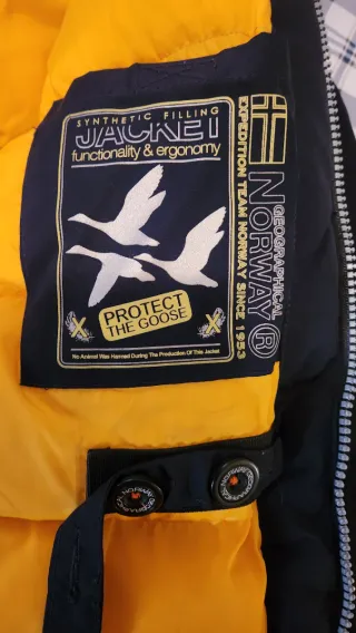 Chaqueta Norway Talla XL Azul Marino