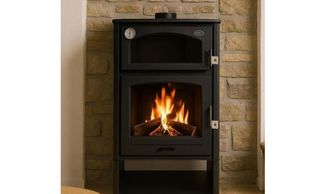 Estufa de leña nueva Aston 10Kw CAST1011