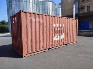 Contenedor marítimo .