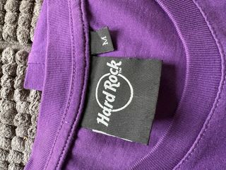 T-shirt Hard Rock Cafe Viola Taglia M