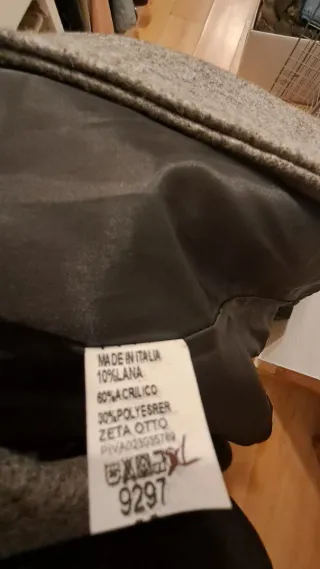 Chaqueta militar mujer gris M/L