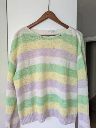 Jersey By Clara Rayas Pastel Talla Única