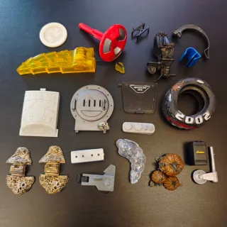 Lote de piezas de juguete figuras de acción