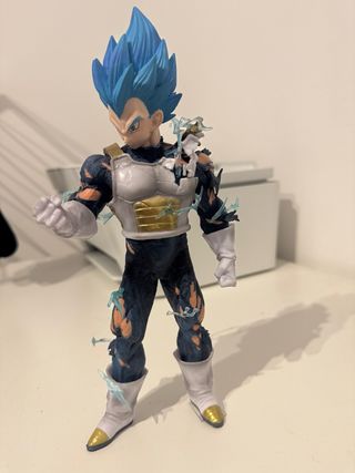 Statuetta Dragonball Z Vegeta Super Saiyan Blu