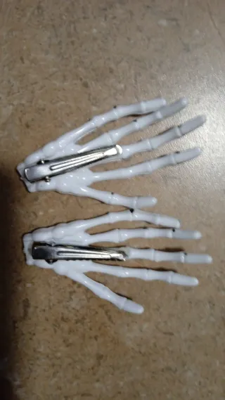 Lote 2 Horquillas Esqueleto