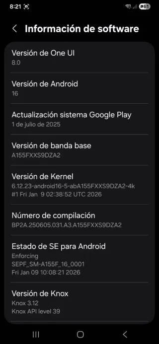 Samsung Galaxy A15 Azul Marino