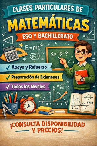 Clases particulares Matemáticas ESO/Bachillerato
