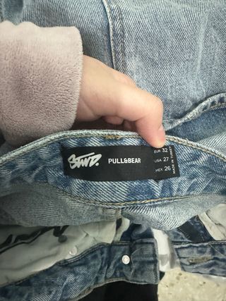 Pantalones bermuda vaquera skater Pull&Bear