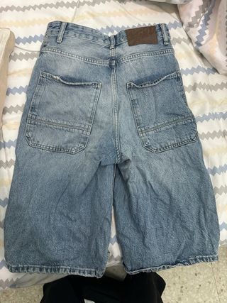 Pantalones bermuda vaquera skater Pull&Bear