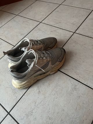 Scarpe Dior B22 Grigio Bianco