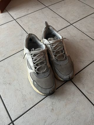 Scarpe Dior B22 Grigio Bianco