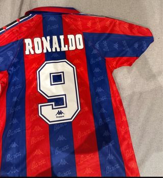 Camiseta FC Barcelona Kappa 9 Ronaldo