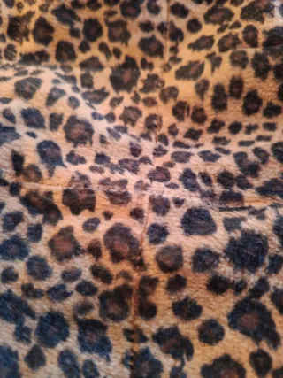 Chaqueta Beige y Leopardo